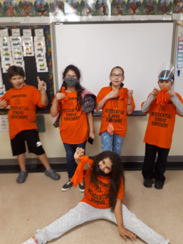 Grade 4 Orange Shirt Day