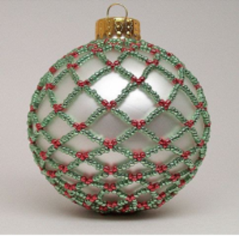Beaded Christmas Ornament